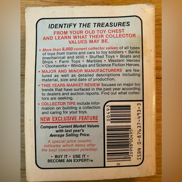 Vintage 1985 Official Toy Price Guide - House Of Collectibles - Picture 2 of 6
